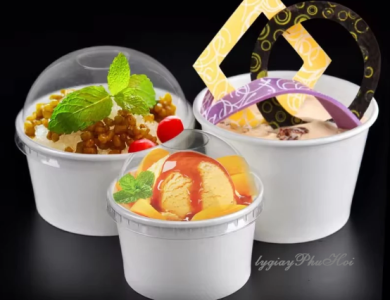 Tô giấy trắng 240ml